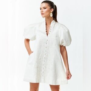MESTIZA New York Elliana Barong Mini Dress